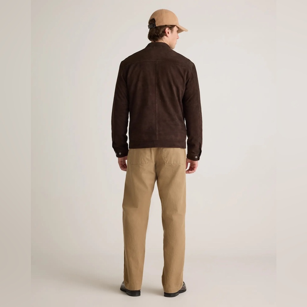 Quince 100% Suede Café Racer Jacket
Color Espresso Size XL - Picture 5 of 10